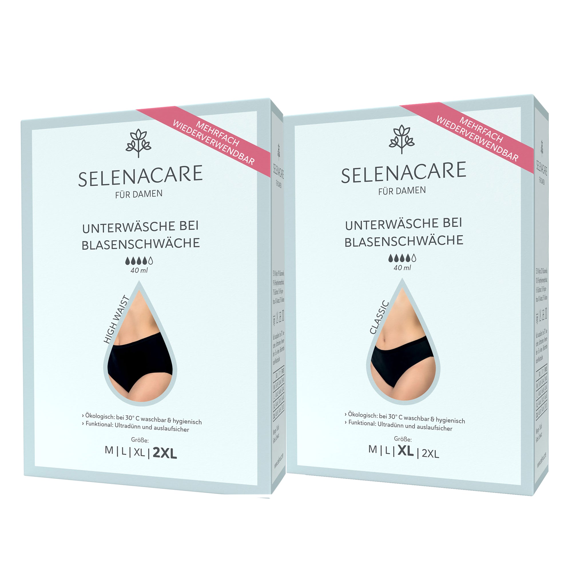Bladder Leak Underwear for women - Classic - SELENACARE – Mediluxe Medical  Supplies