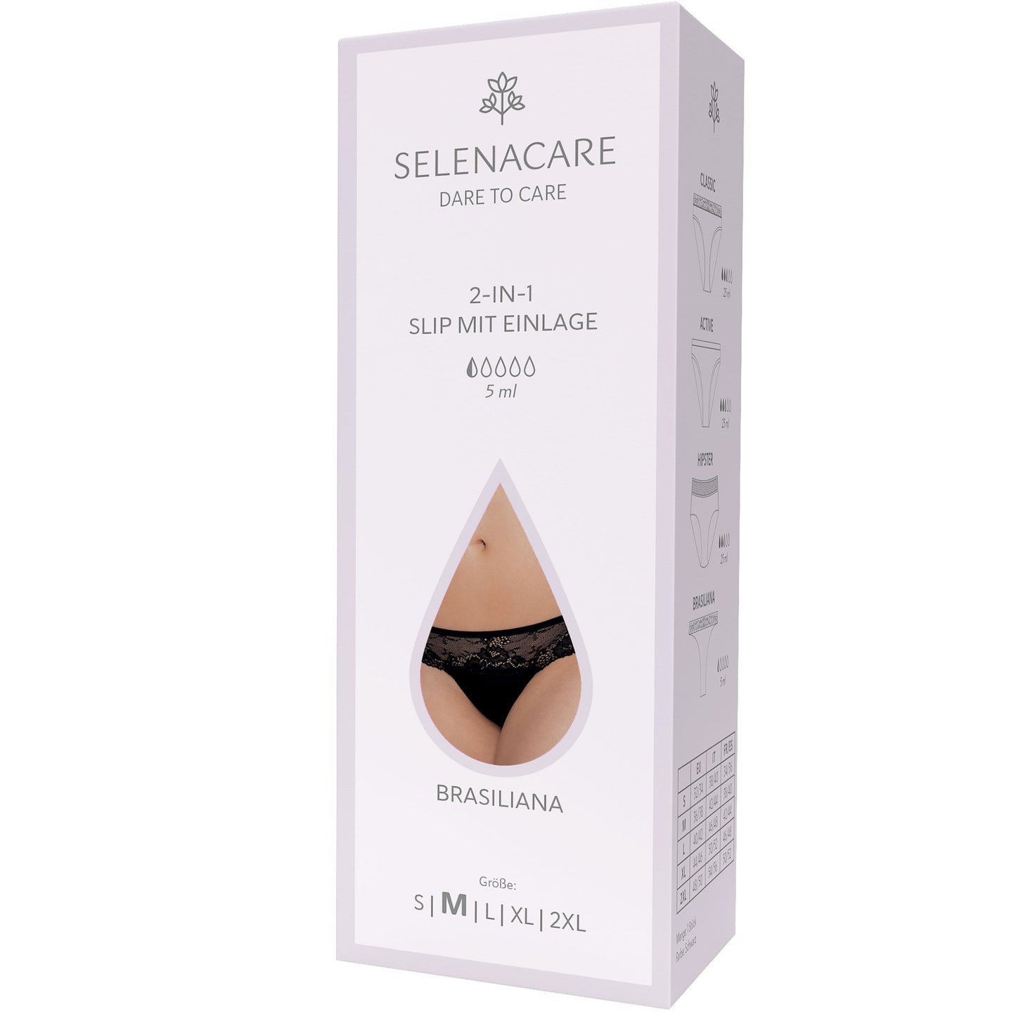 Thong and Panty liner Light Flow - SELENACARE